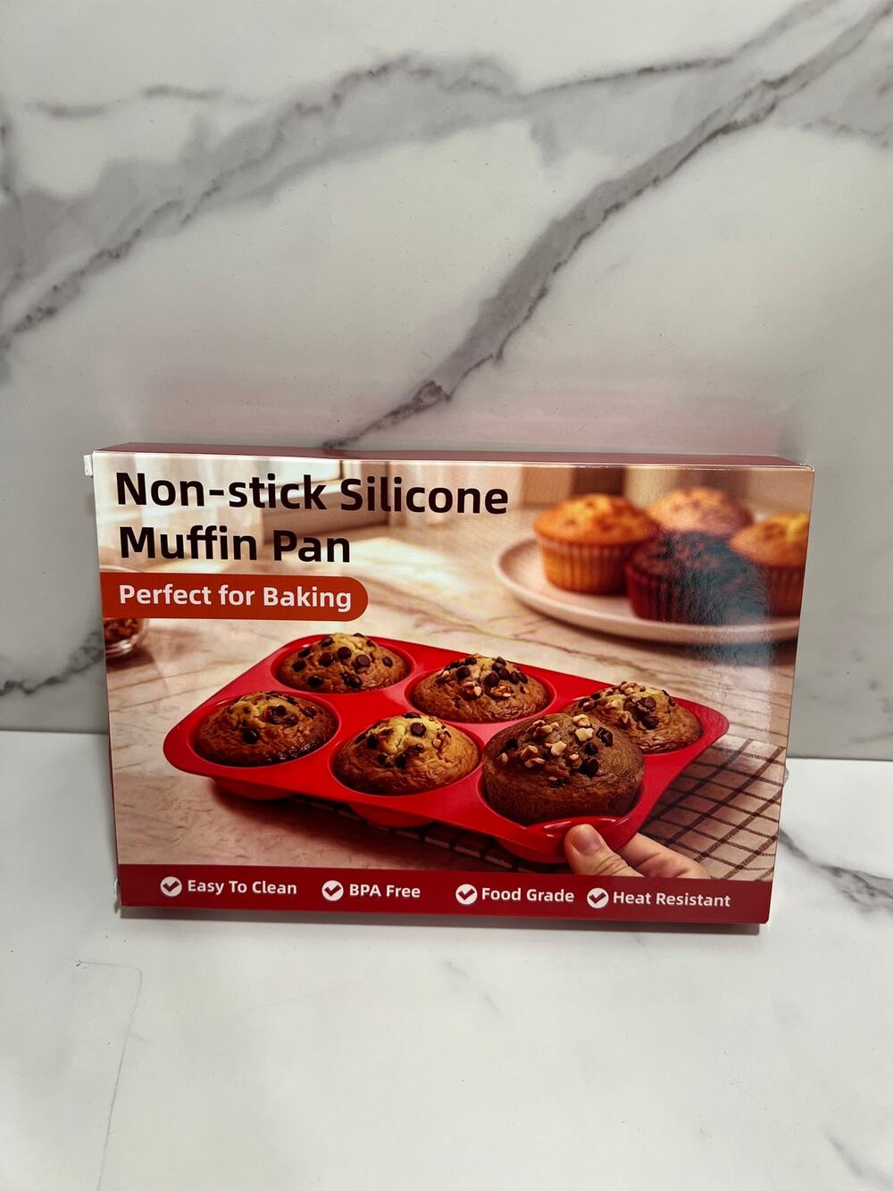 Non-Silicone Baking Form Mold Muffin Pan 3-Pack Brand New